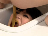 人間ウンコ便器女
